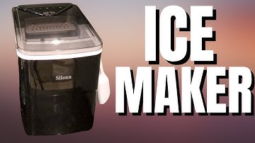 Silonn Ice Maker Countertop