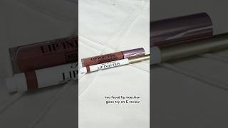 Too Faced Lip Injection Lip Gloss Review #lipgloss #toofaced