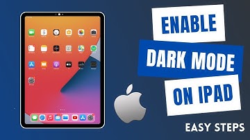 How To Enable Dark Mode On iPad & iPad Pro
