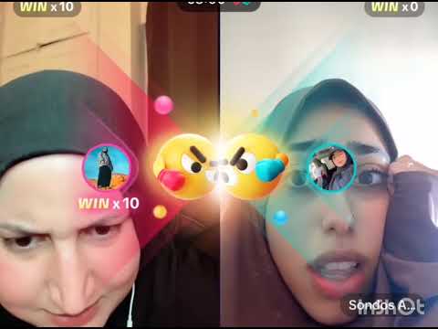 نهفات سندس مع حبابة في لايف