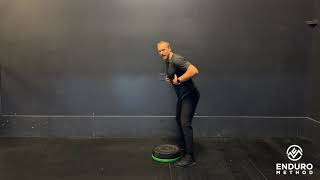 Bent Over Plate Drop