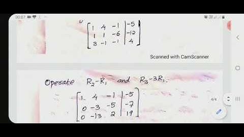 GAUSS ELIMINATION METHOD (NUMERICAL METHODS-II)