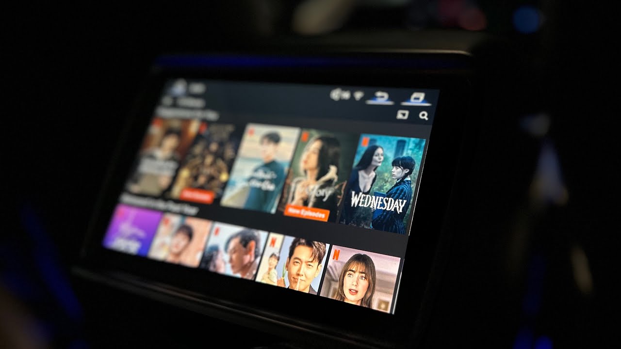 Tesla Model Y / 3 NEW 7.2” Rear Entertainment Display Netflix Troubleshooting!