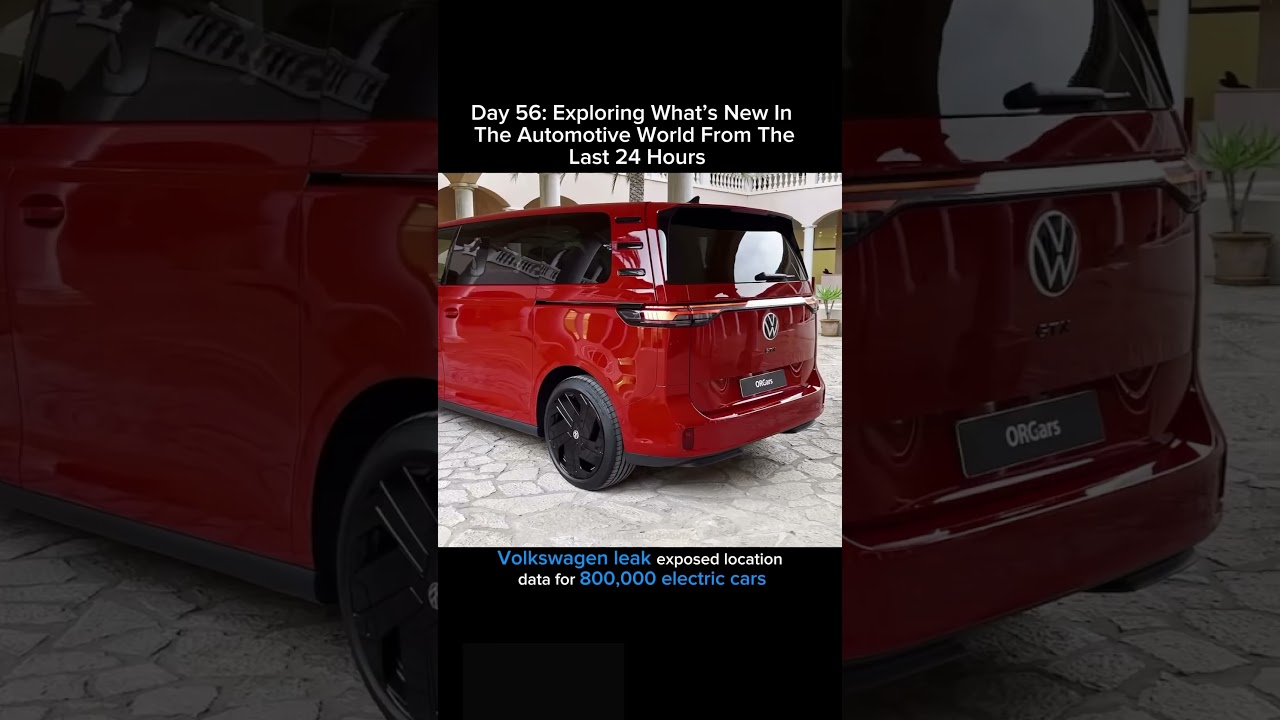 Data leak exposed location info of 800,000 VW electric vehicles, reports Der Spiegel.