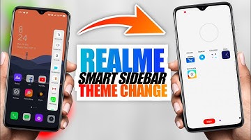 Realme New Setting ! - Now ENABLE Smart Sidebar THEME Change Feature In Any Realme Device
