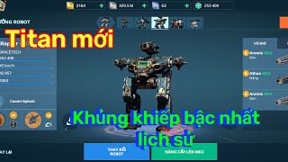 [War Robot] Titan mới với sức mạnh khủng khiếp bậc nhất lịch sử phát triển game