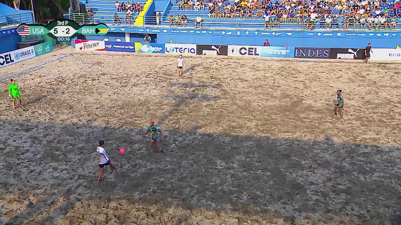 USA vs Bahamas – Women's El Salvador Beach Soccer Cup 2022