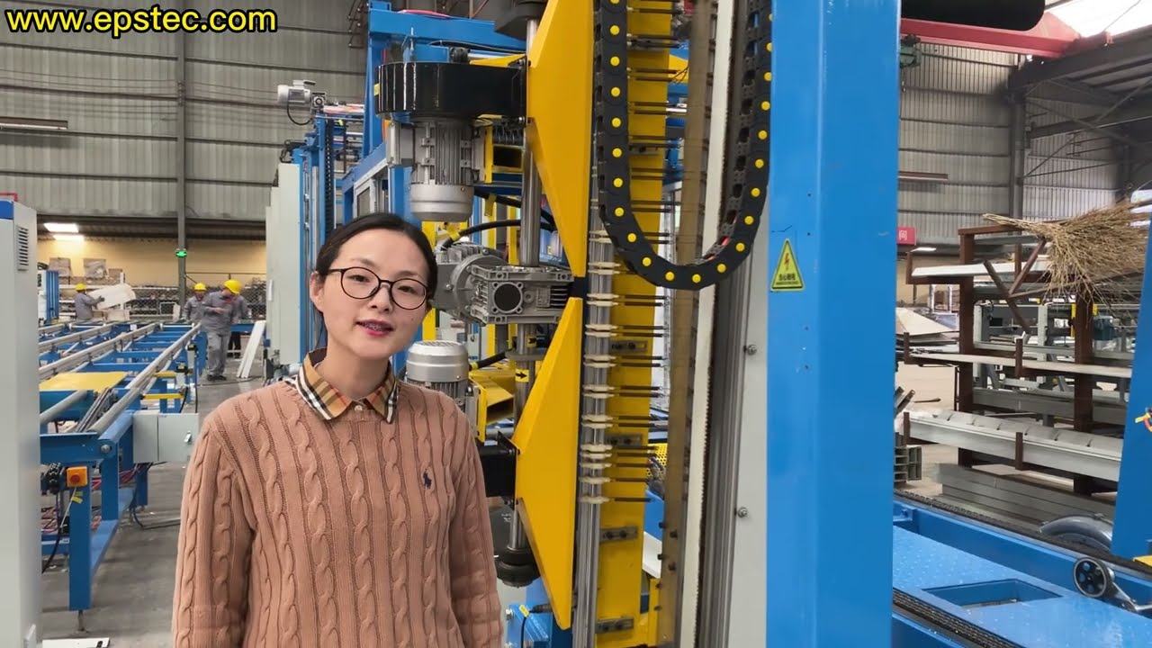 EPS cutting line training video for insultion pad