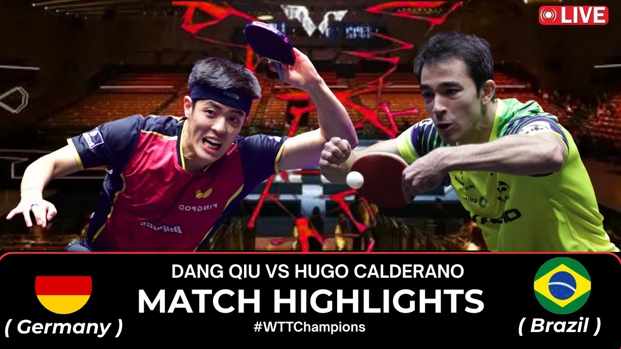 DANG QIU VS HUGO CALDERANO | WTTChampions 