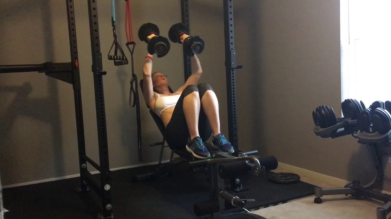 Body Beast Build Chest/Tris Incline Dumbbell Fly