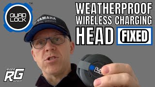 NEW AND IMPROVED QUAD LOCK WEATHERPROOF WIRELESS CHARGING HEAD