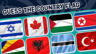 Guess the Flag Quiz #1 | Can You Guess the 92 Flags? | Easy, Medium and Hard Levels