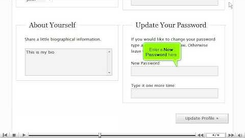 How to change your password in WordPress | Tutorial