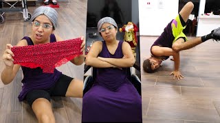 ABUELA LARIN MUESTRA SUS PASOS PROHIBIDOS |LOS MEJORES TIKTOK DE LARIN JR