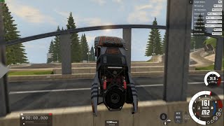 Skate 3 Double Bridge Gap in BeamNG #shorts