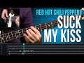 Red Hot Chili Peppers - Suck My Kiss (como tocar - aula de baixo)