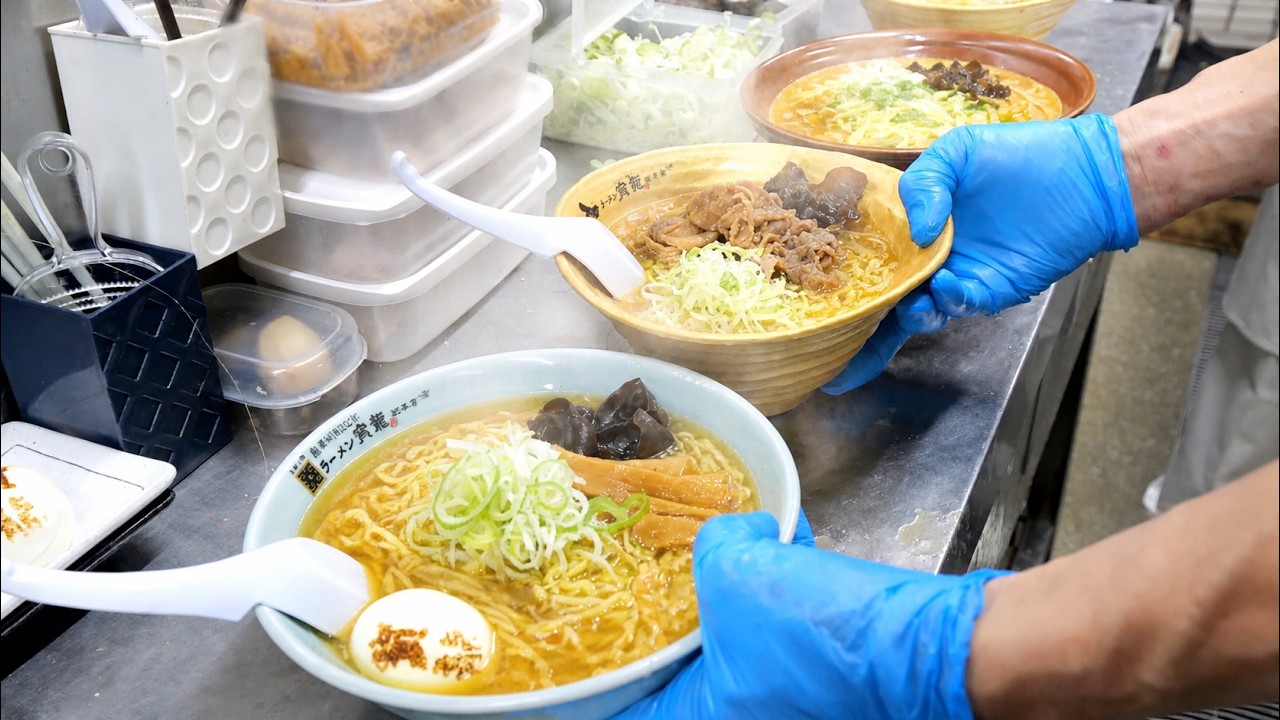 仕込み9時間→営業5時間のみ。働く男達が通いまくるガツ盛りラーメン食堂