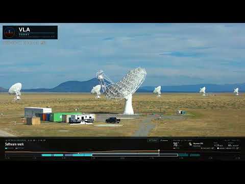 VLA Today - ngVLA Prototype [October 22, 2026] | 24HR Timelapse | Karl G. Jansky Very Large Array