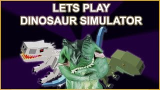 LETS PLAY! DINOSAUR SIMULATOR! ☁👃 PurpleCrumbs THIS WAS FUN!!