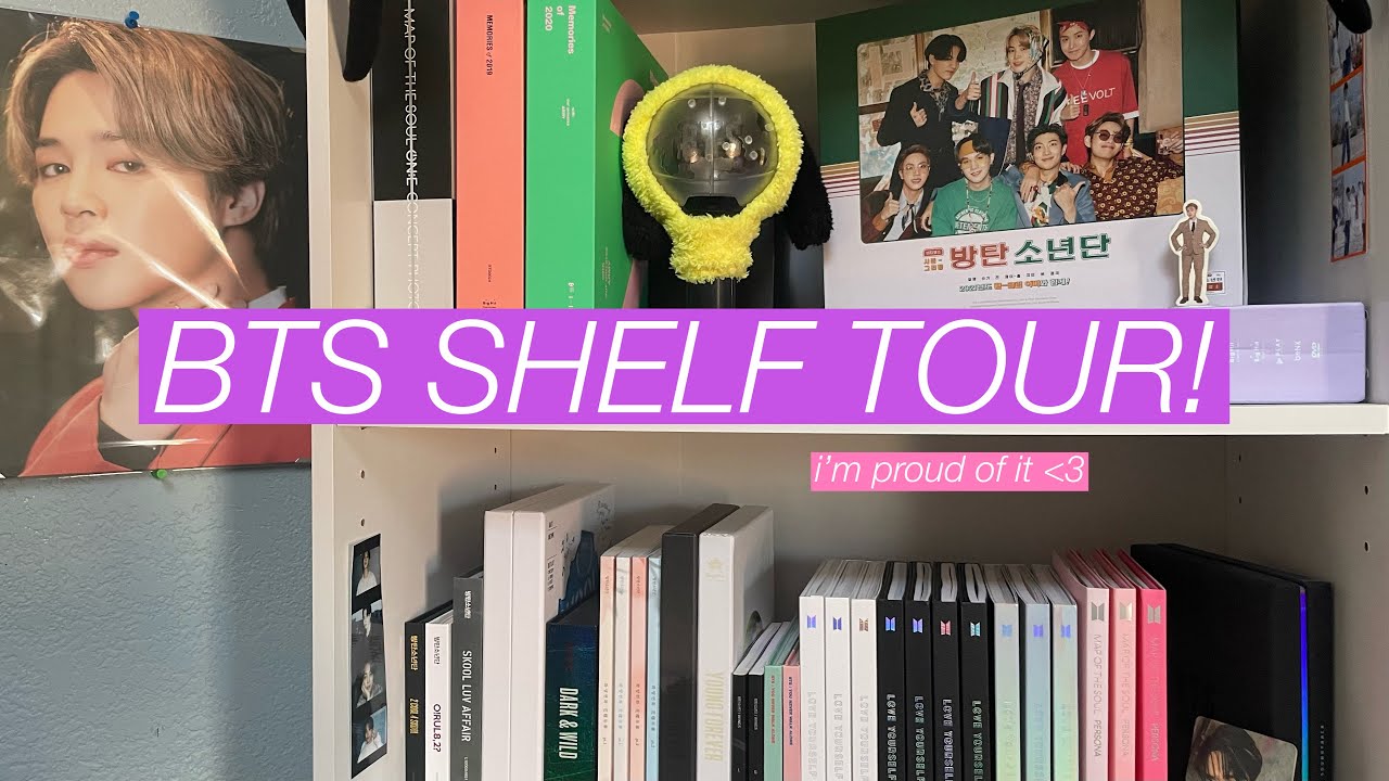 BTS shelf tour!