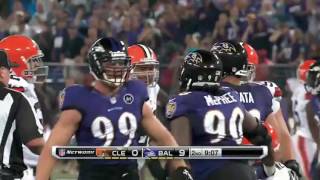 2012 - Browns @ Ravens Week 4