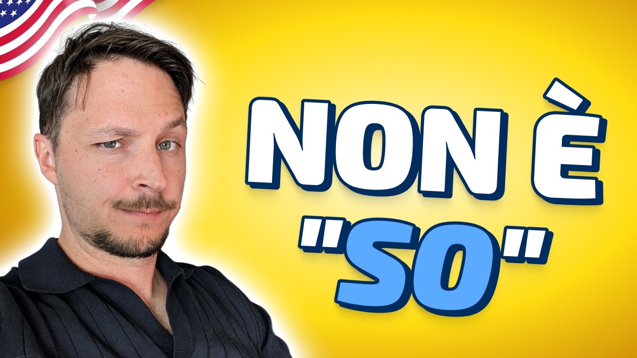 Ma come si dice “Così” in inglese?!