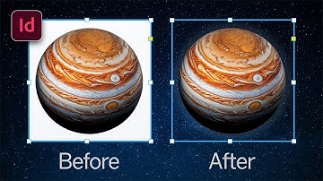 How to remove a background in Adobe InDesign