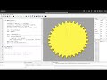 Creating toy gears with Python (demo)