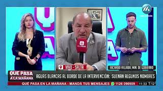 SALTA, AGUAS BLANCA AL BORDE DE LA INTERVENCIÓN