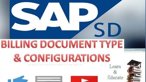 #10  SAP SD OUTBOUND DELIVERY CONFIGURATIONS  (LEARN & EDUCATE)