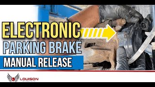 How to manually release electronic parking brake
