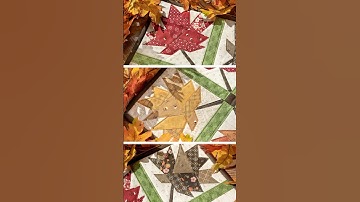 Foundation Paper Piecing Series 2 Kit - November is here! Grab your kit now! 🍁 #quiltkits #sewing
