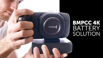 BMPCC 4K and the PowerBase EDGE Battery