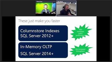 SQL Server 2016: It Just Runs Faster with Bob Ward