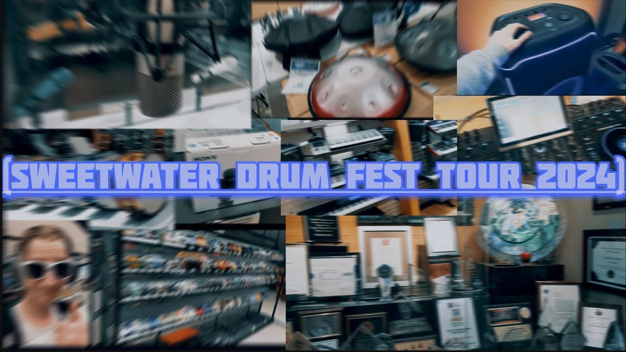 Sweetwater headquarters tour 2024 Drum Fest YouTube