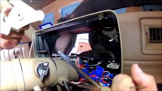 Part 1 Intellitronix LED 6 Gauge Cluster install in a El Camino / GBody