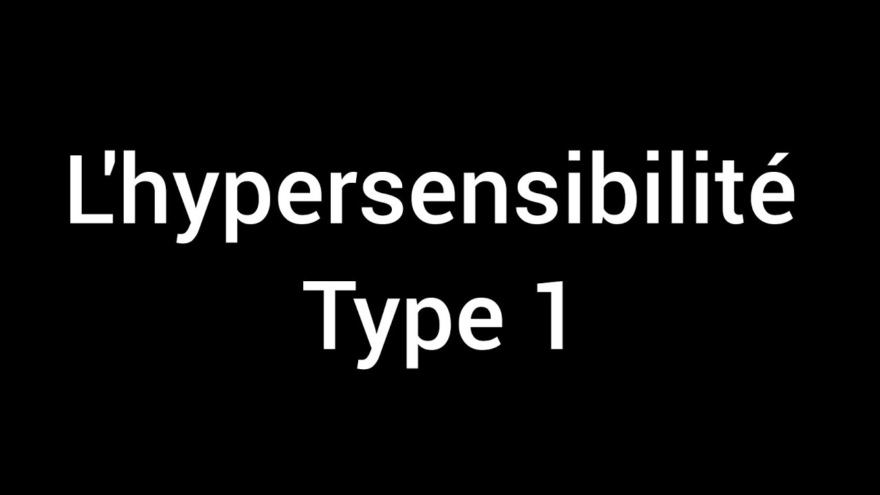 L'hypersensibilité type 1 expliquée par khadidja ferdj 🔥🔥