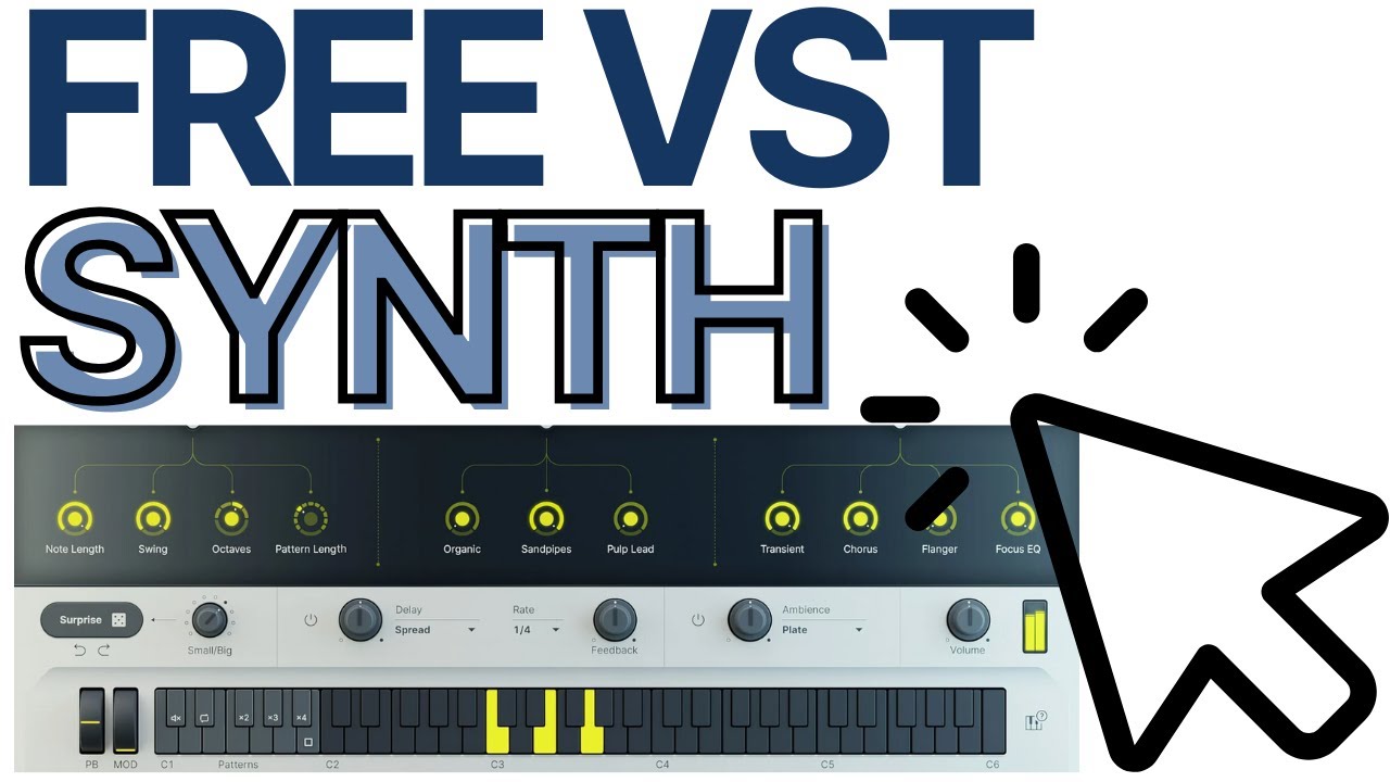 FREE SYNTH VST Ujam Usynth DRIVE Download & produce amazing synth