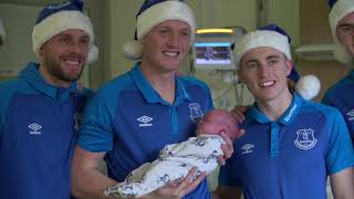 Everton's Alder Hey Visit