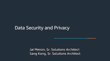 Integrating Salesforce applications with AWS Services: Data Security and Privacy