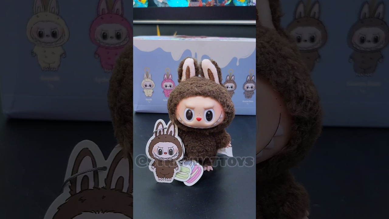 ASMR LABUBU EXCITING MACARON SECRET CHESTNUT COCOA 