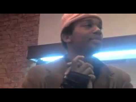 Charles Hamilton vs Serius Jones Battle inside FIGS barbershop in Harlem vsco meaning