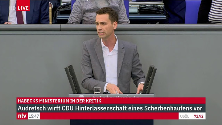 LIVE: Aktuelle Stunde im Bundestag mit Diskussionen über Robert Habecks Personalpolitik