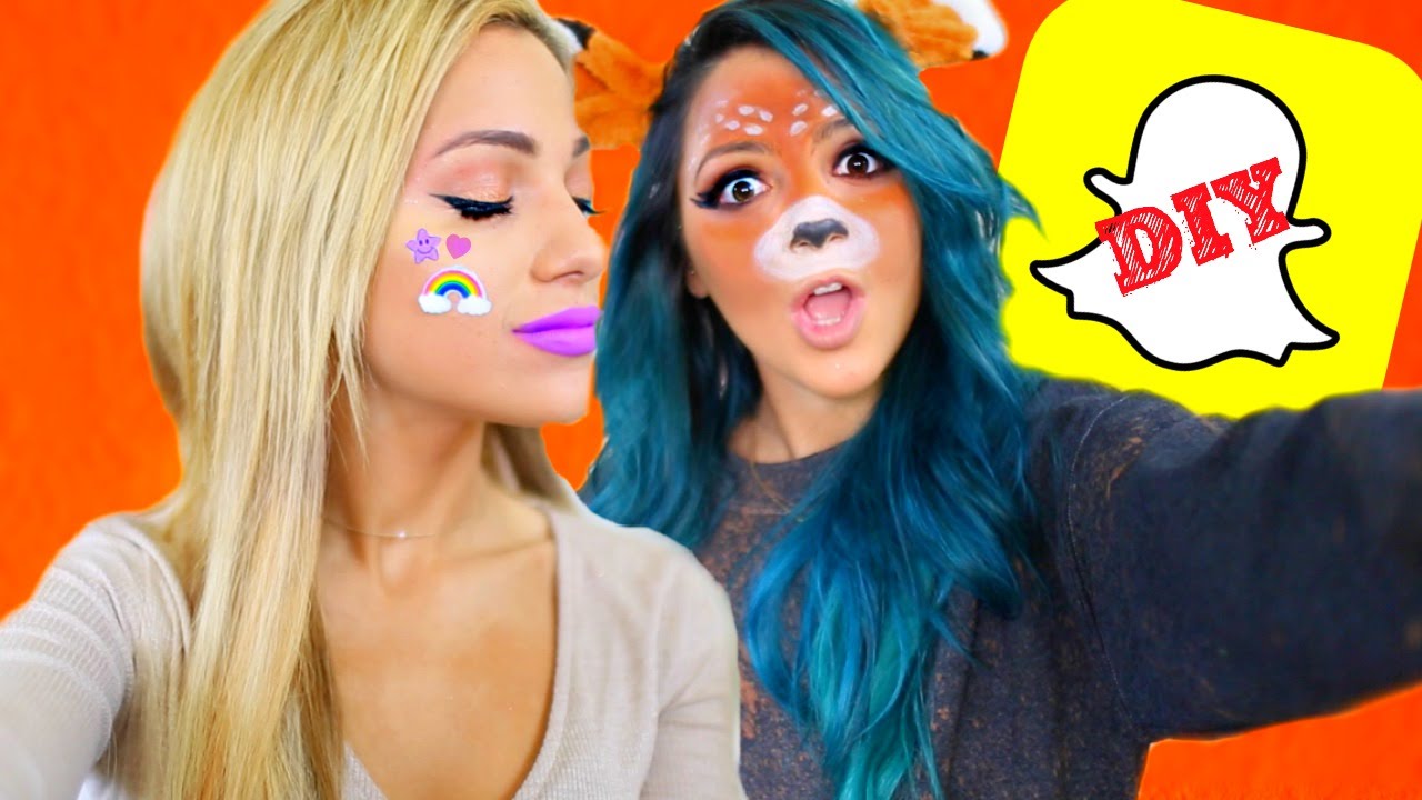 5 DIY SNAPCHAT FILTER Halloween Costumes 2016 YouTube