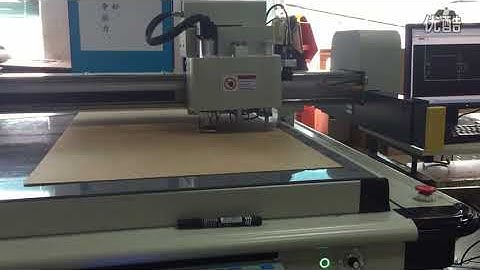 AOKE DCZ70 box sample cutter maker CNC flatbed cutting plotter corrugated paper creasing machine