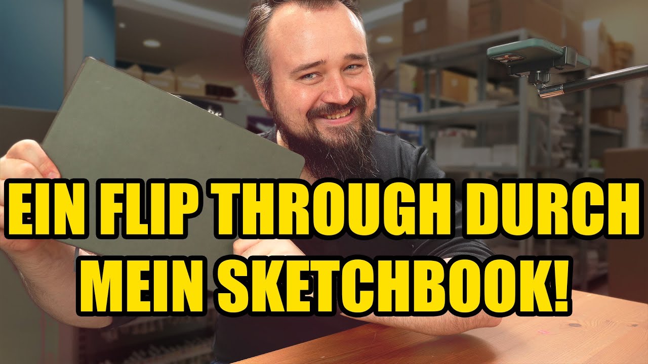 Nicht perfekt. Aber echt. Ein Flip Through durch mein Watercolor Sketchbook!