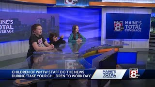 Kids take over the set at Maine's Total Coverage