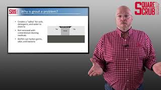 Tile and Grout Floor Care with Square Scrub (part 1)