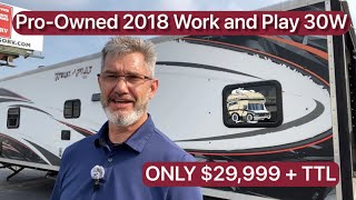 Pre-Owned RV For Sale- 2018 Work and Play 30w-$29,999+TTL by The RV Guy 197 views 10 months ago 5 minutes, 9 seconds