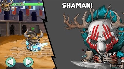 Tiny Gladiators #34 Fighting vs Shaman Boss